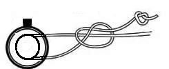 The Arbor knot Fishing Knots - The Arbor knot